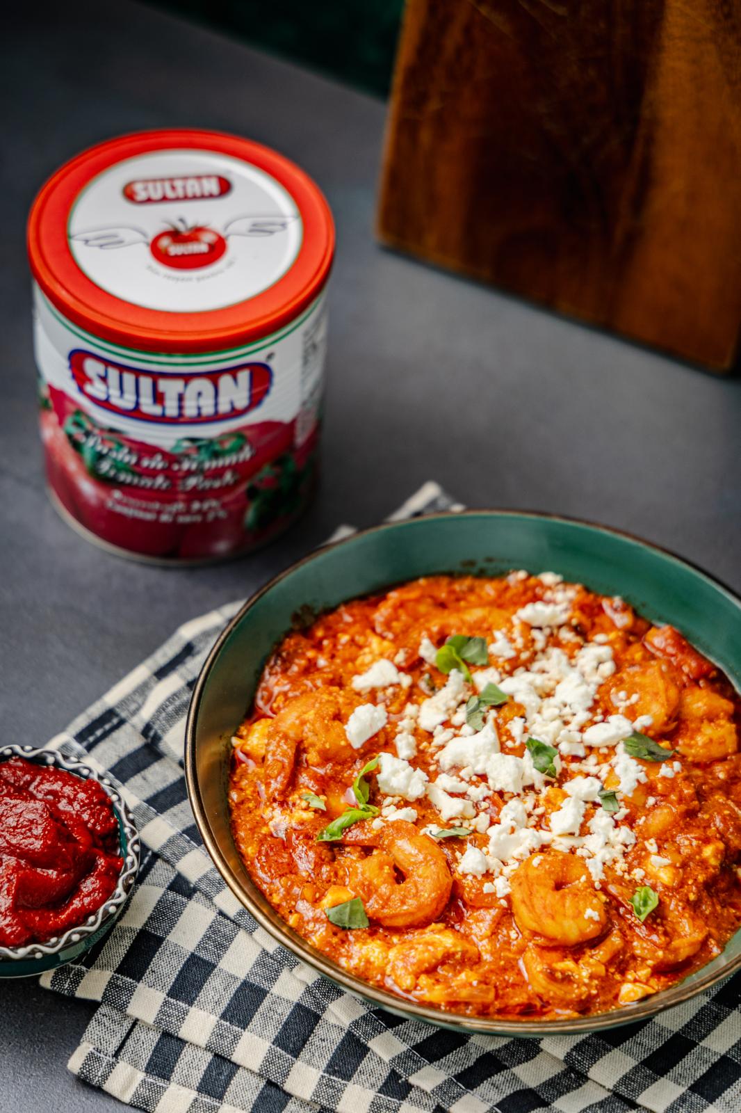Sultan Double Concentrated Tomato Paste 5.5 Oz (155 gr)