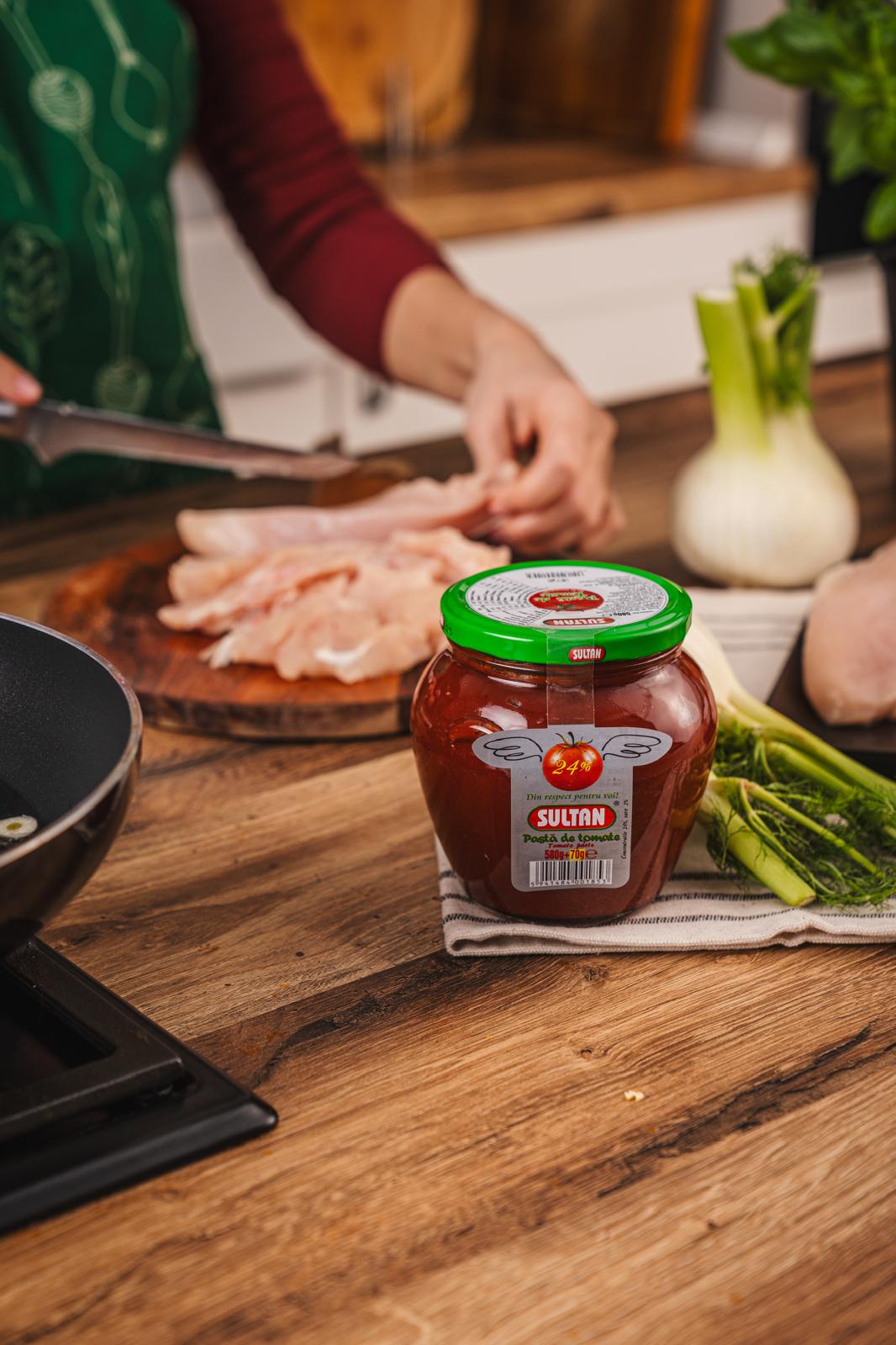 Sultan Double Concentrated Tomato Paste 6.7 Oz (190 gr)