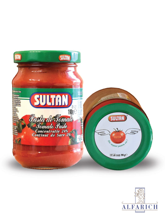 Sultan Double Concentrated Tomato Paste 6.7 Oz (190 gr)