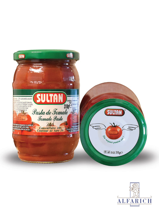 Sultan Double Concentrated Tomato Paste 11 Oz (310 gr)