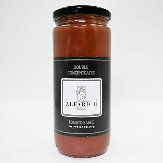 Alfa Rich Clean Label Double Concentrated Tomato Sauce for Pasta and Pizza 16.6 (470 gr)