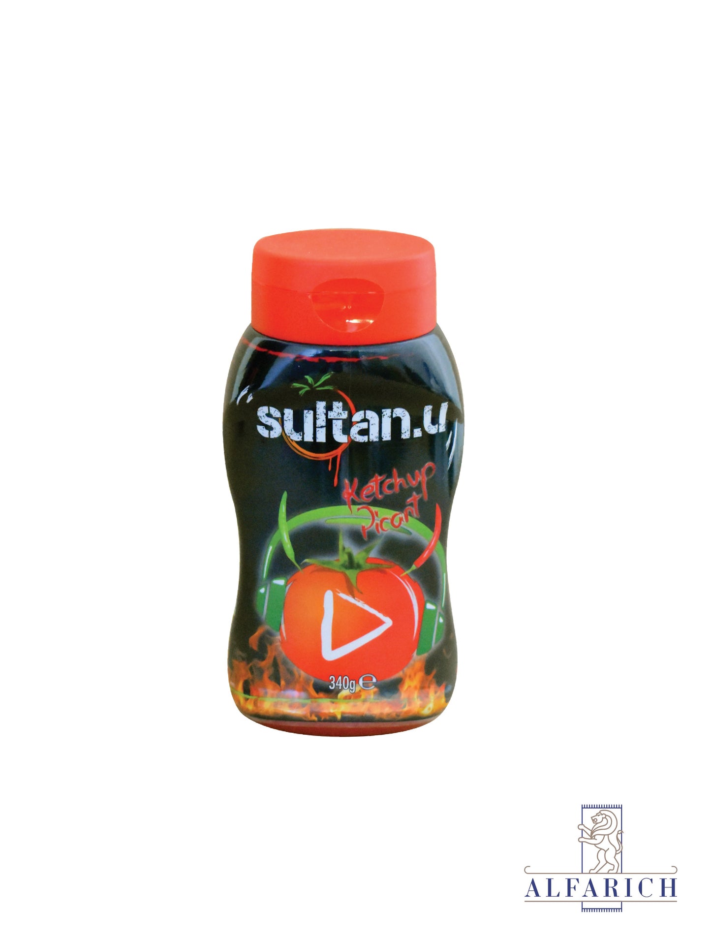 Sultan.u Tomato Hot Ketchup 12 Oz (340 gr)