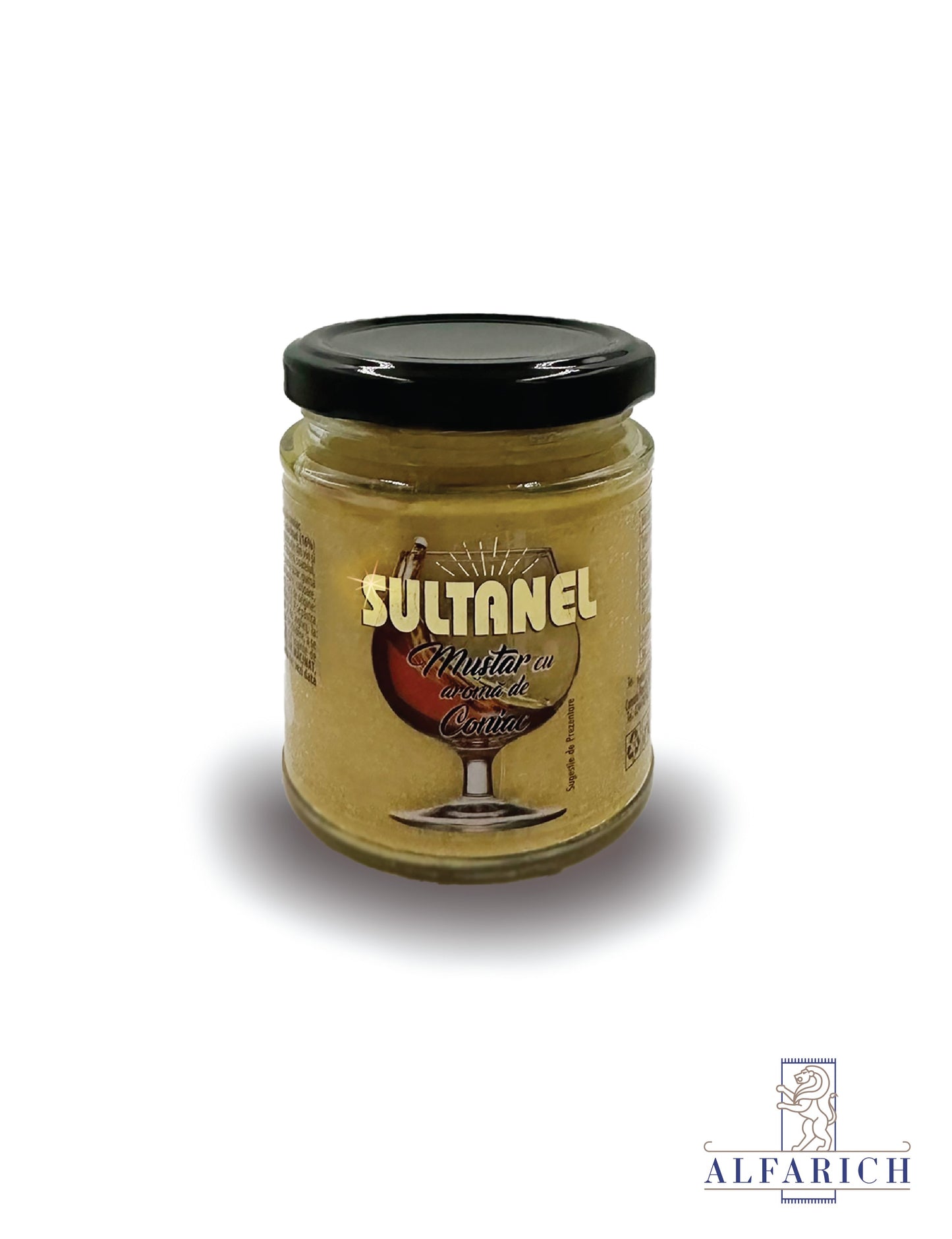 Sultanel Mustard with Cognac 6.7 Oz (190 gr)