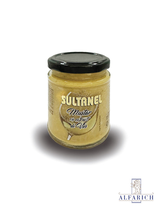 Sultanel Mustard with Wine 6.7 Oz (190 gr)